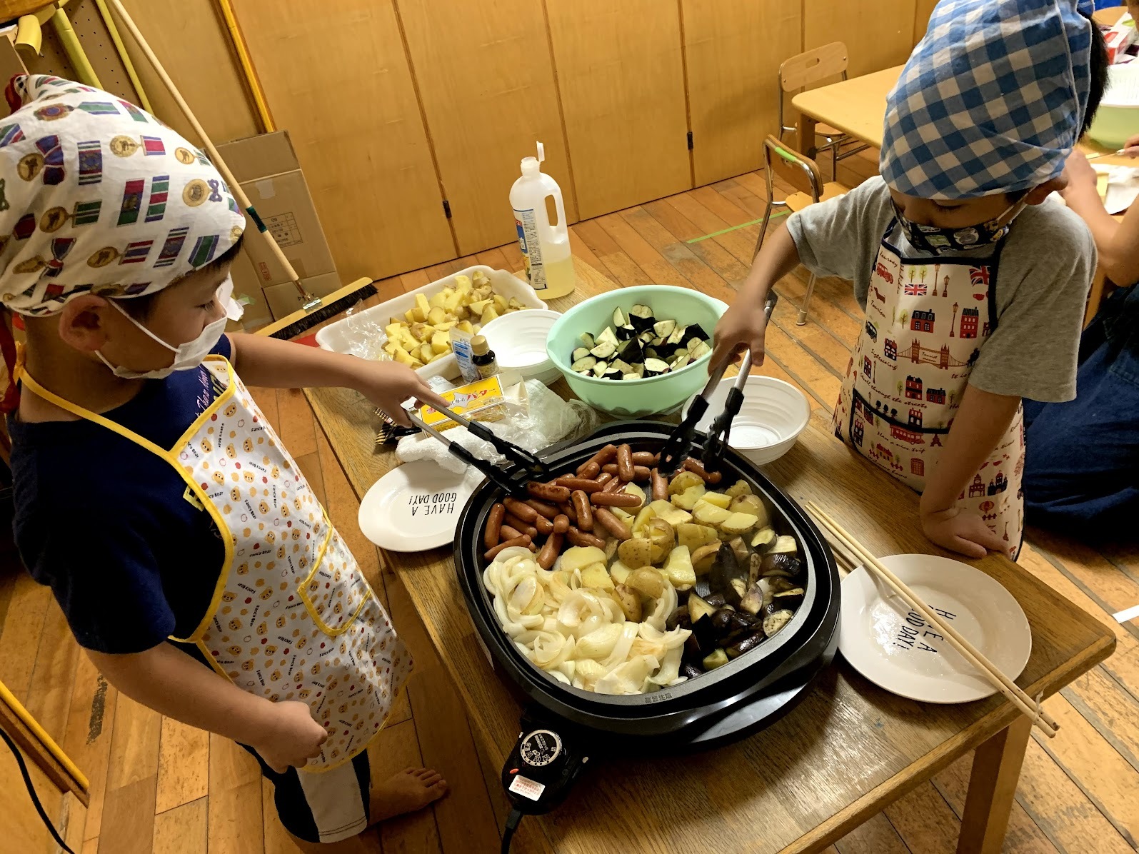 写真：収穫野菜